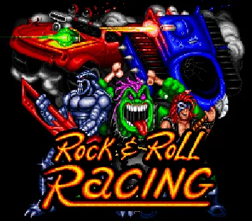 Rock n' Roll Racing (USA) (Beta) screen shot title